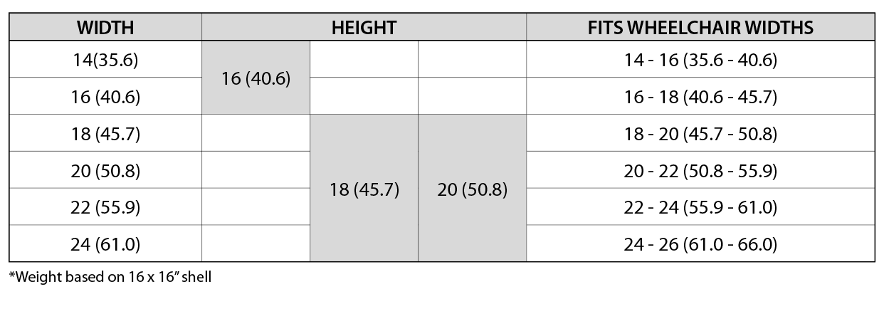 armadillo sizes
